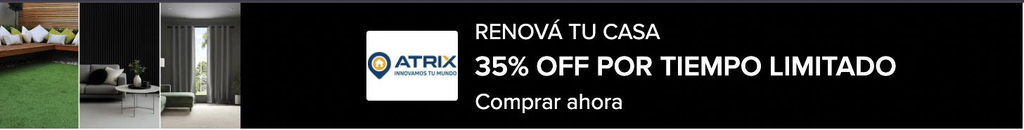 Atrix — Renová tu casa, 35% off por tiempo limitado